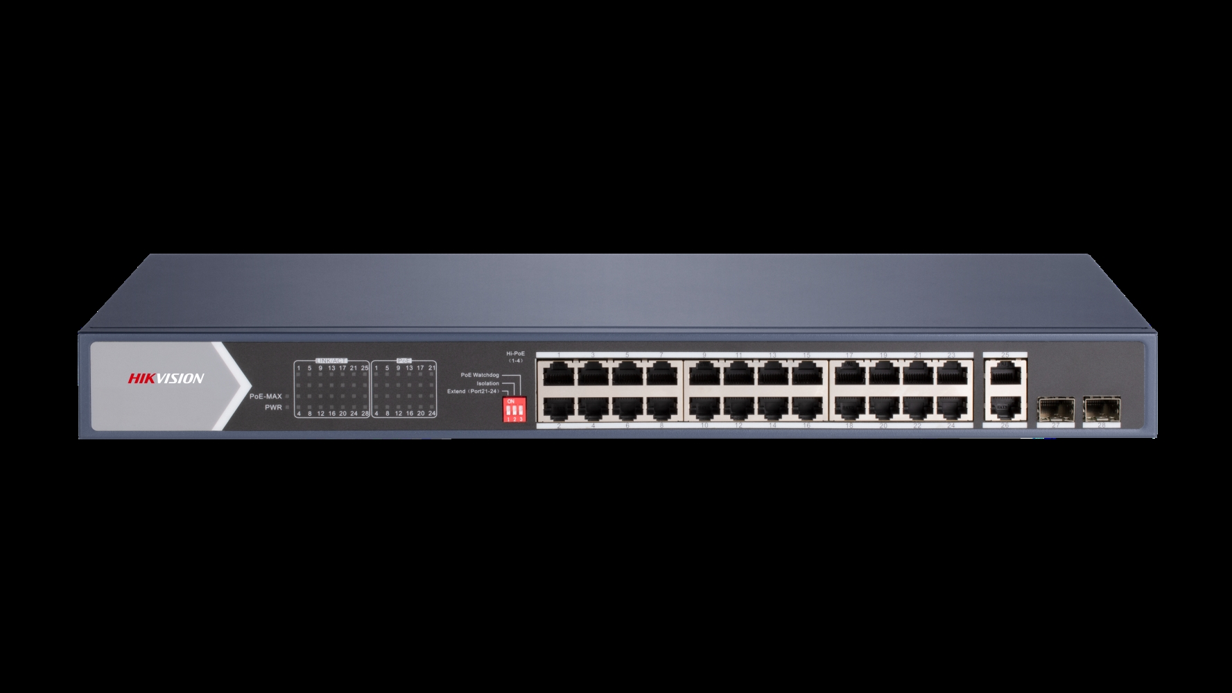 photo of 24 Port Gigabit Unmanaged POE Switch